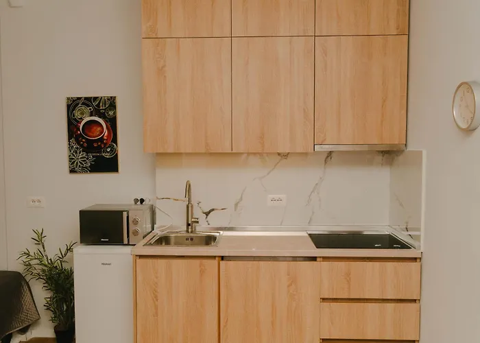 아파트 Flat In Heart Of 티라나