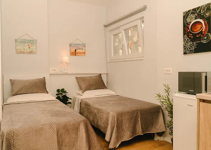 Flat In Heart Of Lägenhet *